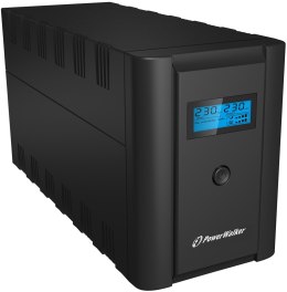 PowerWalker VI 1200 LCD/FR Technologia line-interactive 1,2 kVA 600 W 4 x gniazdo sieciowe POWER WALKER