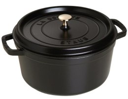 Garnek żeliwny okrągły STAUB 40509-305-0 - czarny 2.6 ltr ZWILLING