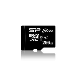 Karta pamięci Silicon Power microSDXC Elite 256GB CL10 UHS-1 (U1) + ADAPTER microSD-SD (SP256GBSTXBU1V10SP) Silicon Power