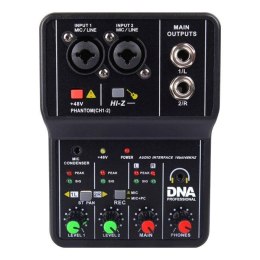 DNA Professional Mix 2 - analogowy mikser audio DNA PROFESSIONAL