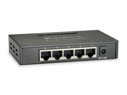 LevelOne GEU-0523 łącza sieciowe Nie zarządzany Gigabit Ethernet (10/100/1000) Czarny No name