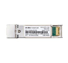 Aruba Instant On 10G SFP+ LC SR 300m OM3 MMF moduł przekaźników sieciowych Swiatłowód 10000 Mbit/s SFP+ No name