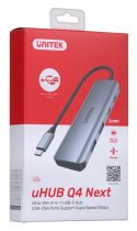 UNITEK HUB USB-C H1107Q; USB-A x2, USB-C x2 UNITEK