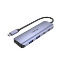 UNITEK HUB USB-C H1107Q; USB-A x2, USB-C x2 UNITEK