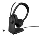 Zestaw Słuchawkowy Bezprzewodowy Jabra Evolve2 55, Link380c MS Stereo Stand Jabra