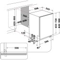 Zmywarka do zabudowy WHIRLPOOL WIO 3C26 N P Whirlpool