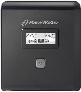 PowerWalker VI 1000 LCD 1 kVA 600 W 4 x gniazdo sieciowe POWER WALKER