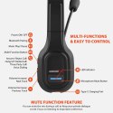 Słuchawki bluetooth call center z mikrofonem Audiocore, QCC3020, ANC, AVRCP, A2DP, HSP, HFP, kodek SBC AAC, AC864 AUDIOCORE