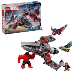 LEGO 76292 Marvel Kapitan Ameryka kontra Czerwony Hulk Lego