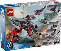 LEGO 76292 Marvel Kapitan Ameryka kontra Czerwony Hulk Lego