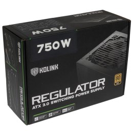 Zasilacz Kolink Regulator 80 PLUS Gold, ATX 3.0, PCIe 5.0, modułowy - 750 W KOLINK