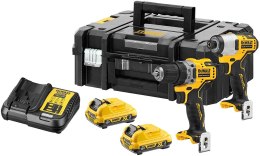 DeWALT DCK2110L2T-QW wkrętak zasilany/zakrętark udarowy Czarny, Żółty DeWalt