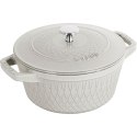 STAUB SPECIAL COCOTTE Garnek żeliwny okrągły 2.3 ltr, truflowy STAUB