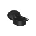 Garnek żeliwny owalny STAUB 40509-319-0 - czarny 5.5 ltr ZWILLING