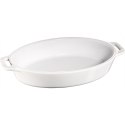 STAUB COOKING Owalny półmisek ceramiczny 1.1 ltr, biały STAUB