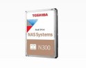 Toshiba N300 NAS dysk twardy 4 TB 7200 RPM 256 MB 3.5" Serial ATA III Toshiba