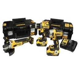 18v xr zestaw 3 narzędzi bezszczotkowych 2 x 5 ah DeWalt