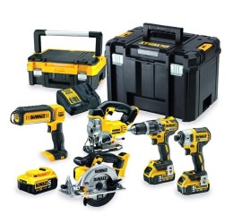 Zestaw18v:dcd796,dcf887,dcs391 dcs331,dcl050,2xdcb184,dcb115 DeWalt