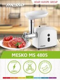 Mesko Home MS 4805 maszynka do mielenia 600 W Biały Adler