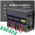 Qoltec Przetwornica napięcia Monolith 6000 MS Wave | 12V na 230V | 3000/6000W | USB Qoltec