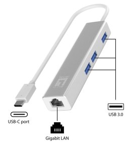 LevelOne USB-0504 karta sieciowa Ethernet 1000 Mbit/s No name