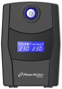 PowerWalker VI 1000 STL Technologia line-interactive 1 kVA 600 W 2 x gniazdo sieciowe POWER WALKER