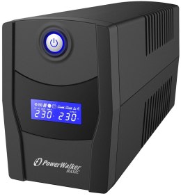 PowerWalker VI 1000 STL Technologia line-interactive 1 kVA 600 W 2 x gniazdo sieciowe POWER WALKER