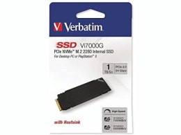 Dysk SSD Verbatim Vi7000G 1TB M.2 PCIe Gen4 NVME 2280 (7400/5500 MB/s) Verbatim