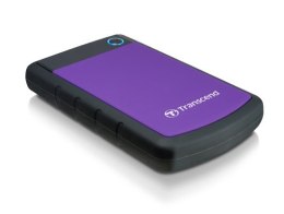 Transcend StoreJet 25H3P (USB 3.0), 2TB zewnętrzny dysk twarde Czarny, Fioletowy Transcend