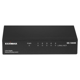 Edimax GS-1005E łącza sieciowe Nie zarządzany Gigabit Ethernet (10/100/1000) Czarny EDIMAX