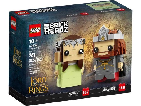 LEGO 40632 BrickHeadz Aragorn i Arwena Lego