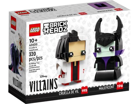 LEGO BrickHeadz 40620 Cruella i Diabolina Lego