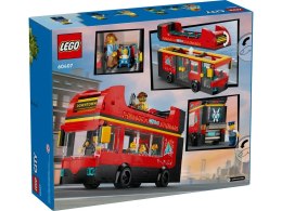 LEGO CITY 60407 Czerwony, piętrowy autokar Lego