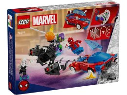 LEGO MARVEL 76279 WYŚCIGÓWKA SPIDER-MANA I ZWENOMOWANY ZIELONY GOBLIN Lego