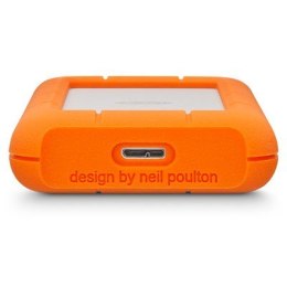 LaCie Rugged Mini zewnętrzny dysk twarde 2 TB 5400 RPM Micro-USB B 3.2 Gen 1 (3.1 Gen 1) Pomarańczowy, Srebrny LACO