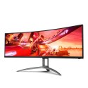 AOC AG493QCX LED display 124 cm (48.8") 3840 x 1080 px Double Full HD Czarny AOC