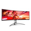 AOC AG493QCX LED display 124 cm (48.8") 3840 x 1080 px Double Full HD Czarny AOC