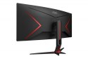 AOC G2 CU34G2X/BK monitor komputerowy 86,4 cm (34") 3440 x 1440 px Quad HD LED Czarny AOC