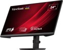 Viewsonic VA VA2408-HDJ monitor komputerowy 61 cm (24") 1920 x 1080 px Full HD LED Czarny VIEWSONIC