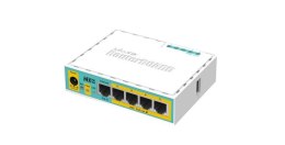 Mikrotik hEX PoE lite ruter Fast Ethernet Biały MikroTik