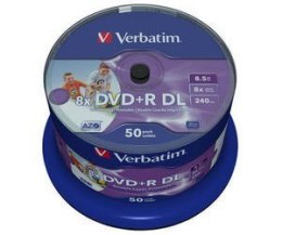 Verbatim 43703 płyta DVD 8,5 GB DVD-R 50 szt. Verbatim