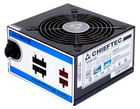 Chieftec CTG-650C moduł zasilaczy 650 W 24-pin ATX ATX Czarny Chieftec