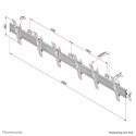 Neomounts NMPRO-WMB3 uchwyt do tablic informacyjnych 139,7 cm (55") Czarny AG Neovo