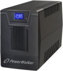 PowerWalker VI 2000 SCL FR Technologia line-interactive 2 kVA 1200 W 4 x gniazdo sieciowe POWER WALKER