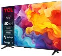 Telewizor 55" TCL 55P655 4K UHD HDR 10 Google TV TCL