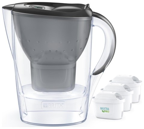 Dzbanek filtrujący Brita Marella+3 Maxtra Pro PP (grafitowy ; 2,4l) BRITA