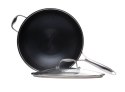 Wok z powłoką DIAMOND Kohersen Black Cube z pokrywką (32 cm ; 5,1l) KOHERSEN