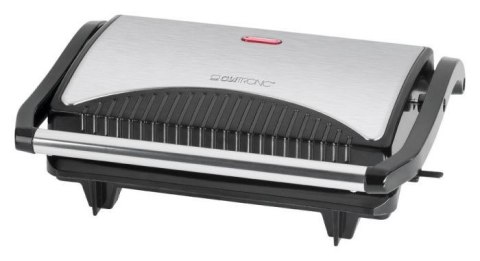 Grill Clatronic MG 3519 (stołowy-zamknięty; 700W; kolor srebrny) Clatronic