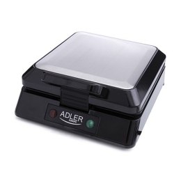 Gofrownica Adler AD 3036 (1500W; kolor srebrny) Adler