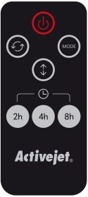 Termowentylator z funkcją chłodzenia Activejet Selected 3D 1800W Activejet